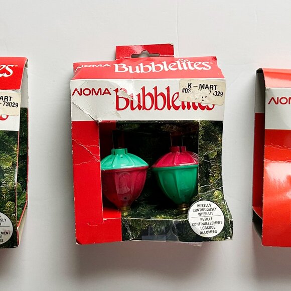 NOMA Vintage Christmas Tree Bubblers - Picture 1 of 4